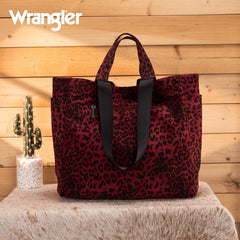 Wrangler Leopard Print Tote Bag