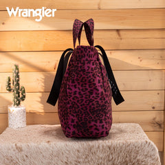 Wrangler Leopard Print Tote Bag