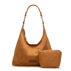 Wrangler Floral Tooled Hobo Bag with Pouch