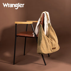 Wrangler Floral Tooled Hobo Bag with Pouch