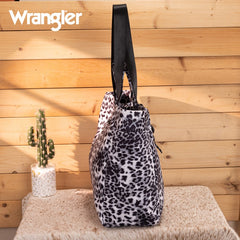 Wrangler Leopard Print Tote Bag