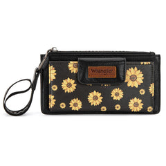 Wrangler Sunflower Print Card Wallet