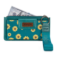 Wrangler Sunflower Print Card Wallet