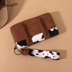 Wrangler Concealed Carry Leopard/Crocodile/Cow Pattern Tote/Crossbody Bag