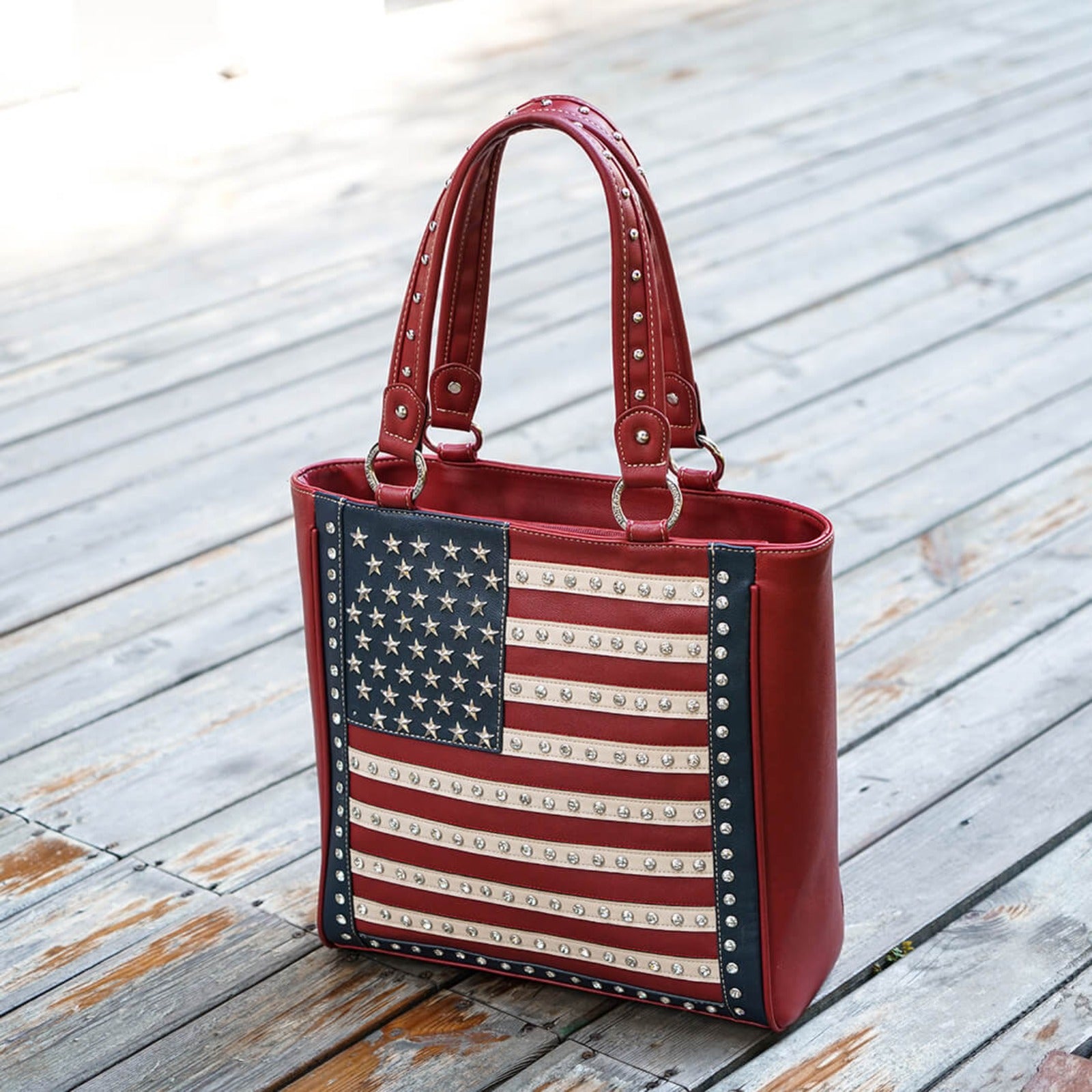 Montana West Purse Women's American Pride Concealed Carry Tote Bag - Cowgirl Wear