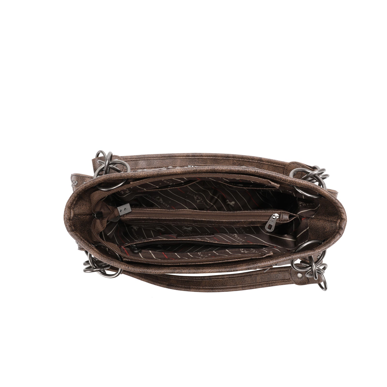 Montana West Whipstitch Collection Concealed Carry Satchel - Cowgirl Wear