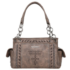 Montana West Whipstitch Collection Concealed Carry Satchel - Cowgirl Wear