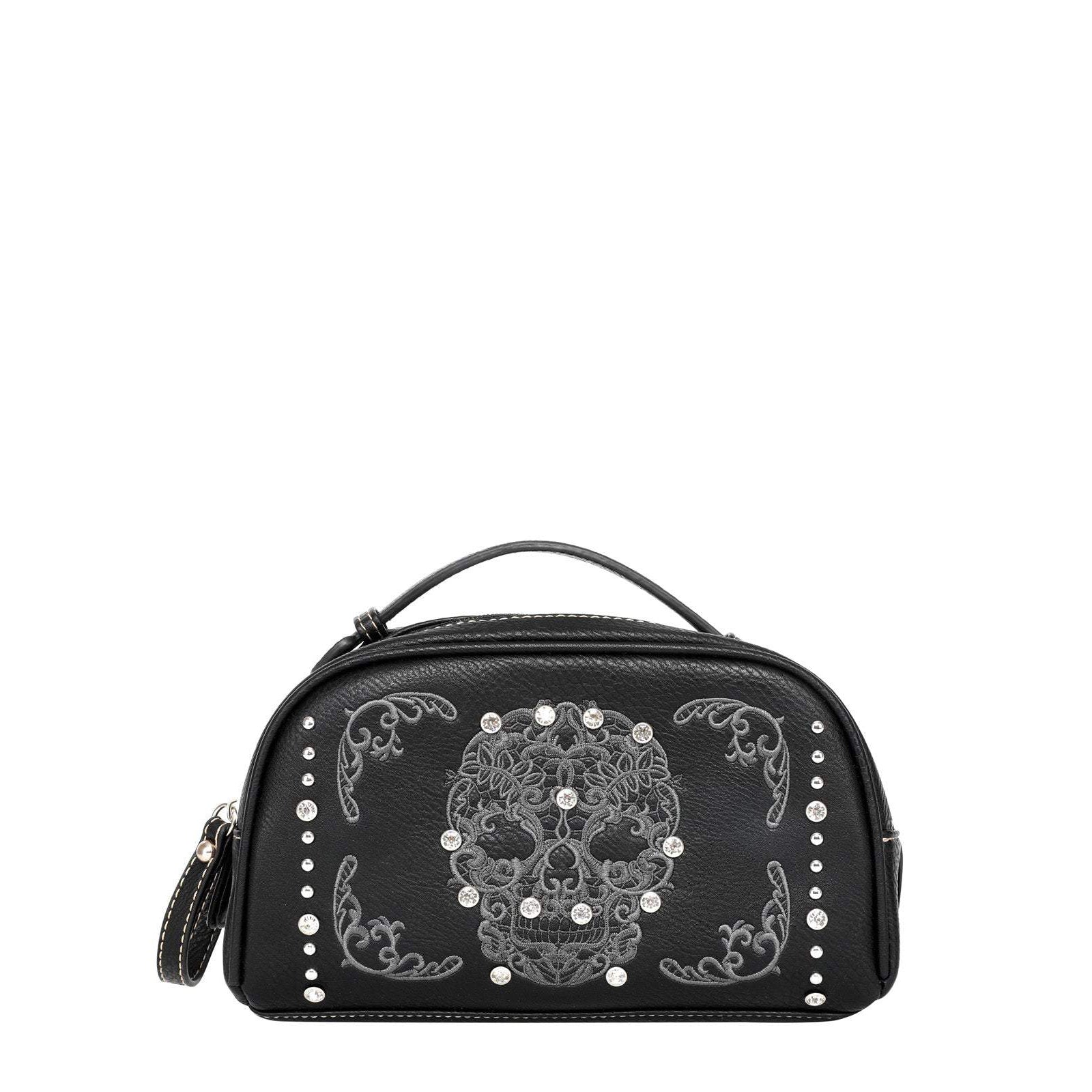 Montana West Sugar Skull Multi Purpose/Travel Pouch - Cowgirl Wear