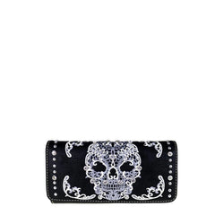Montana West Sugar Skull Collection Wallet - Cowgirl Wear