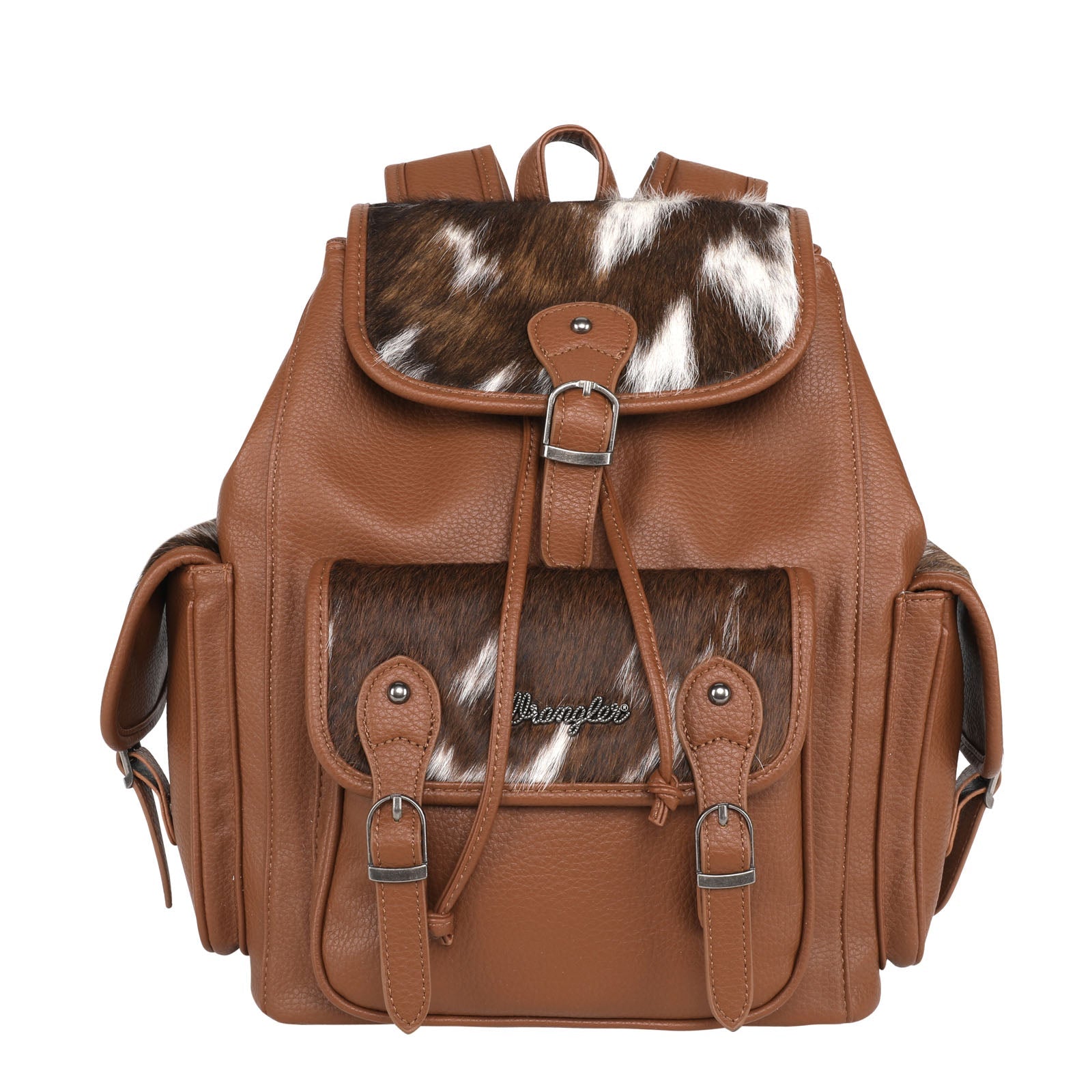 Wrangler Hair-on Cowhide Backpack - Cowgirl Wear