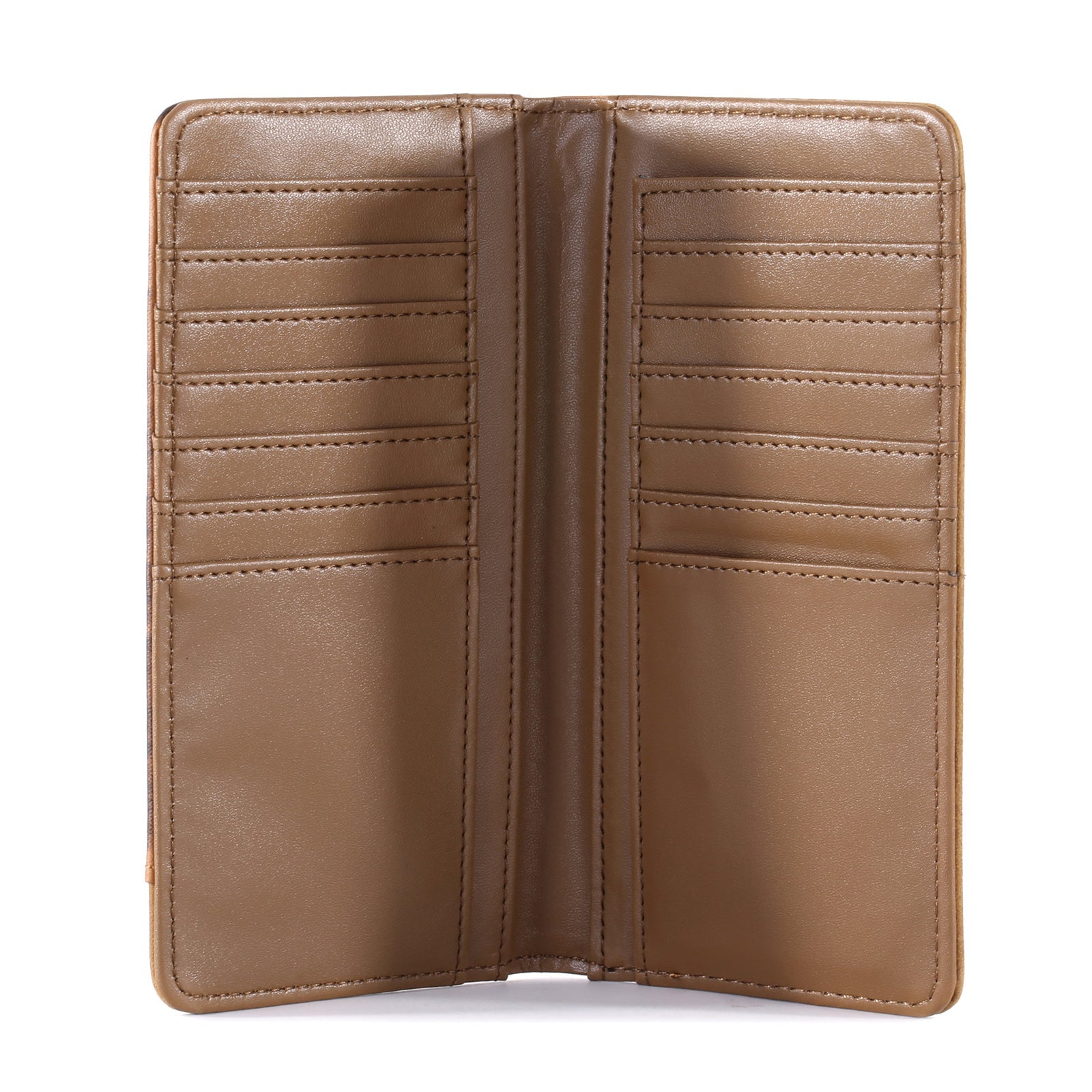 Embossed Floral  Men's Bifold Long PU Leather Wallet - Cowgirl Wear
